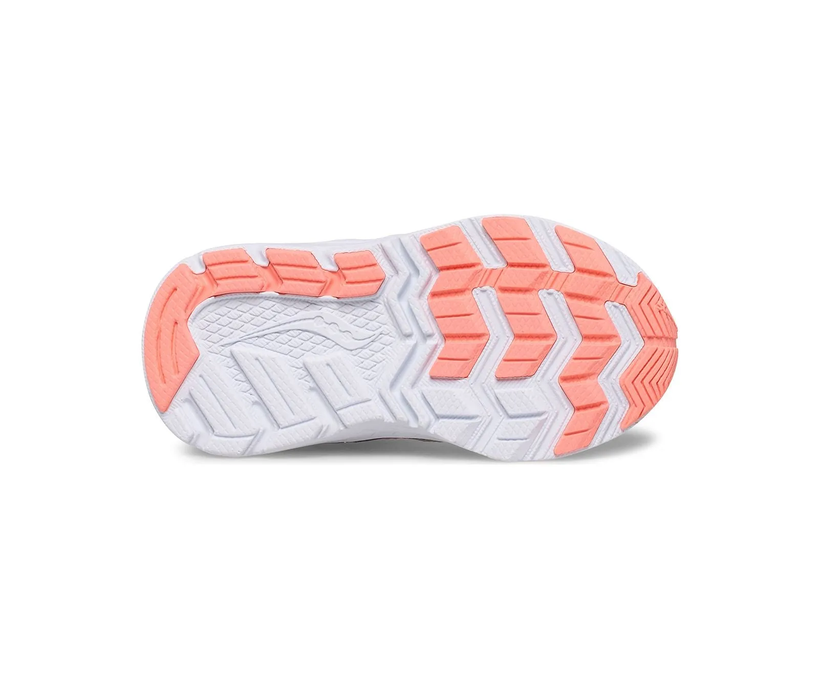 Saucony Shoes Cohesion 14 A/C Jr. Sneaker Silver/Periwinkle/Turquoise (4c-10c)