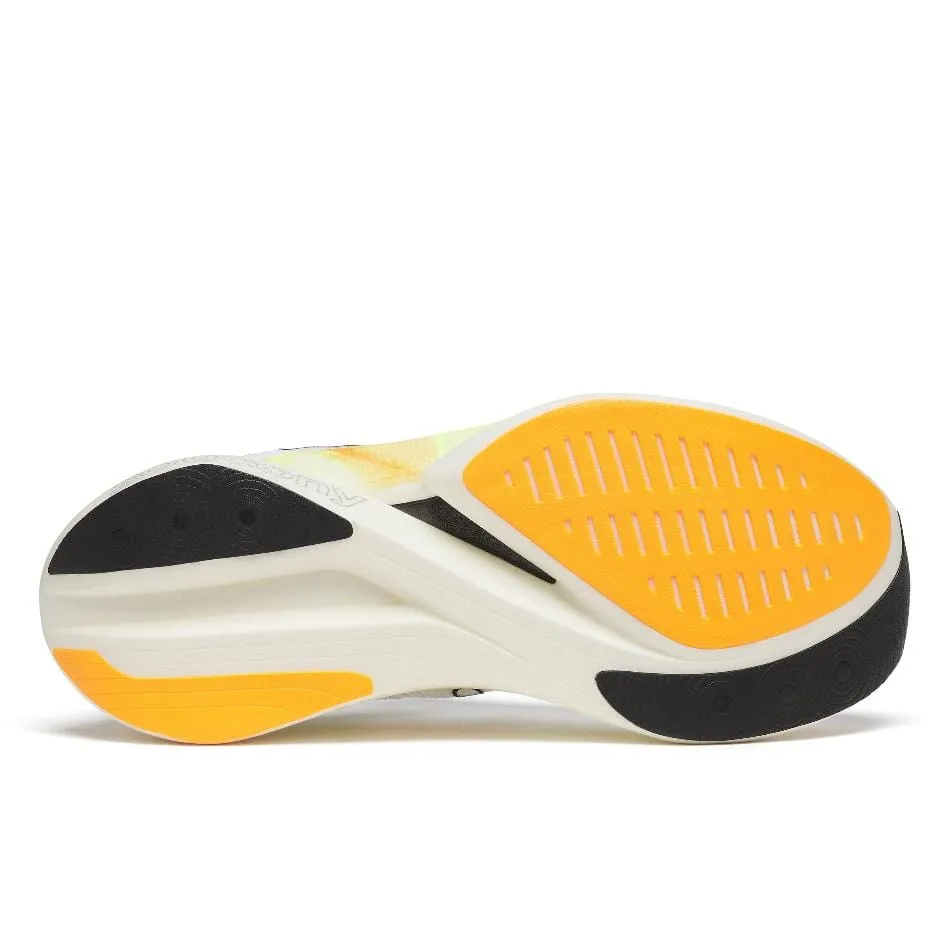 Saucony Unisex Endorphin Elite 2 Running Shoes in White/Peel SS25 Shoes_Saucony