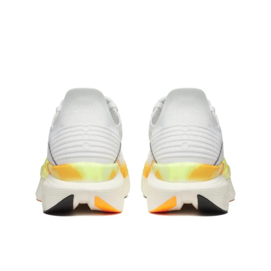 Saucony Unisex Endorphin Elite 2 Running Shoes in White/Peel SS25 Shoes_Saucony