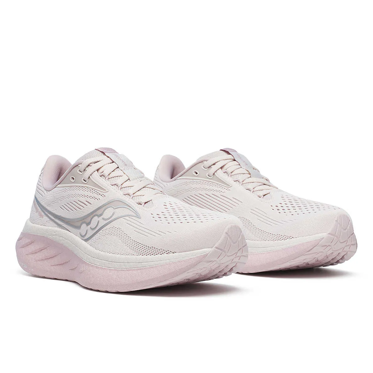 Saucony Women's Ride 18- Moon/Woodrose (S11000-151) Saucony