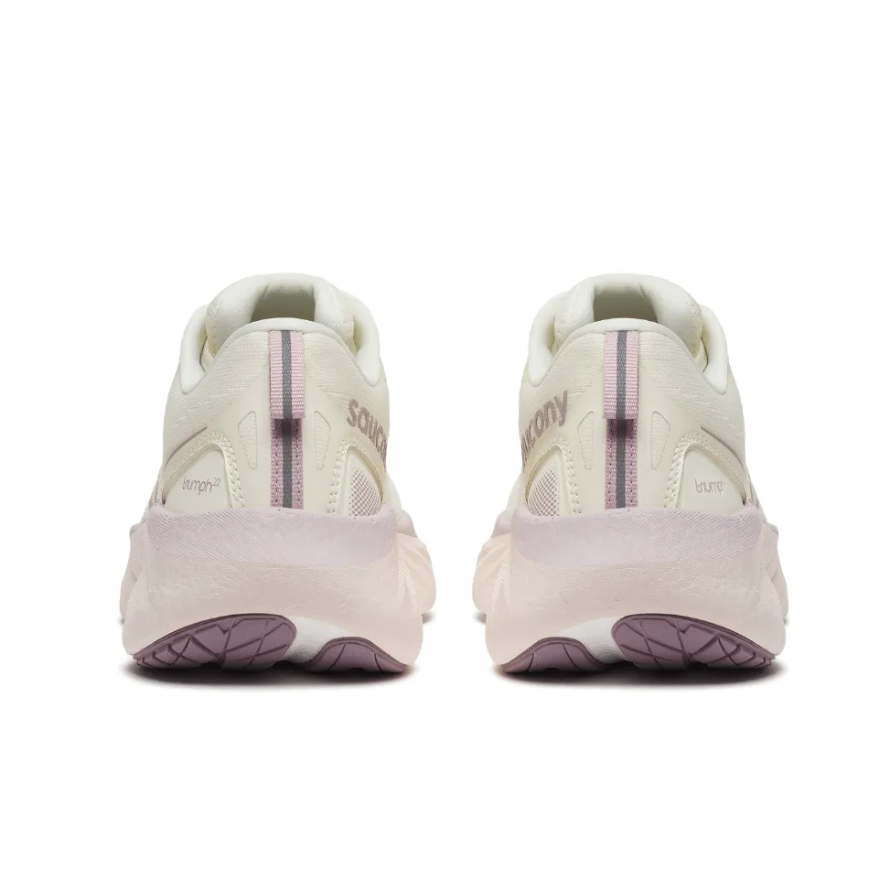Saucony Women's Triumph 22 Running Shoes in Vanilla - Online Exclusive Shoes_Saucony