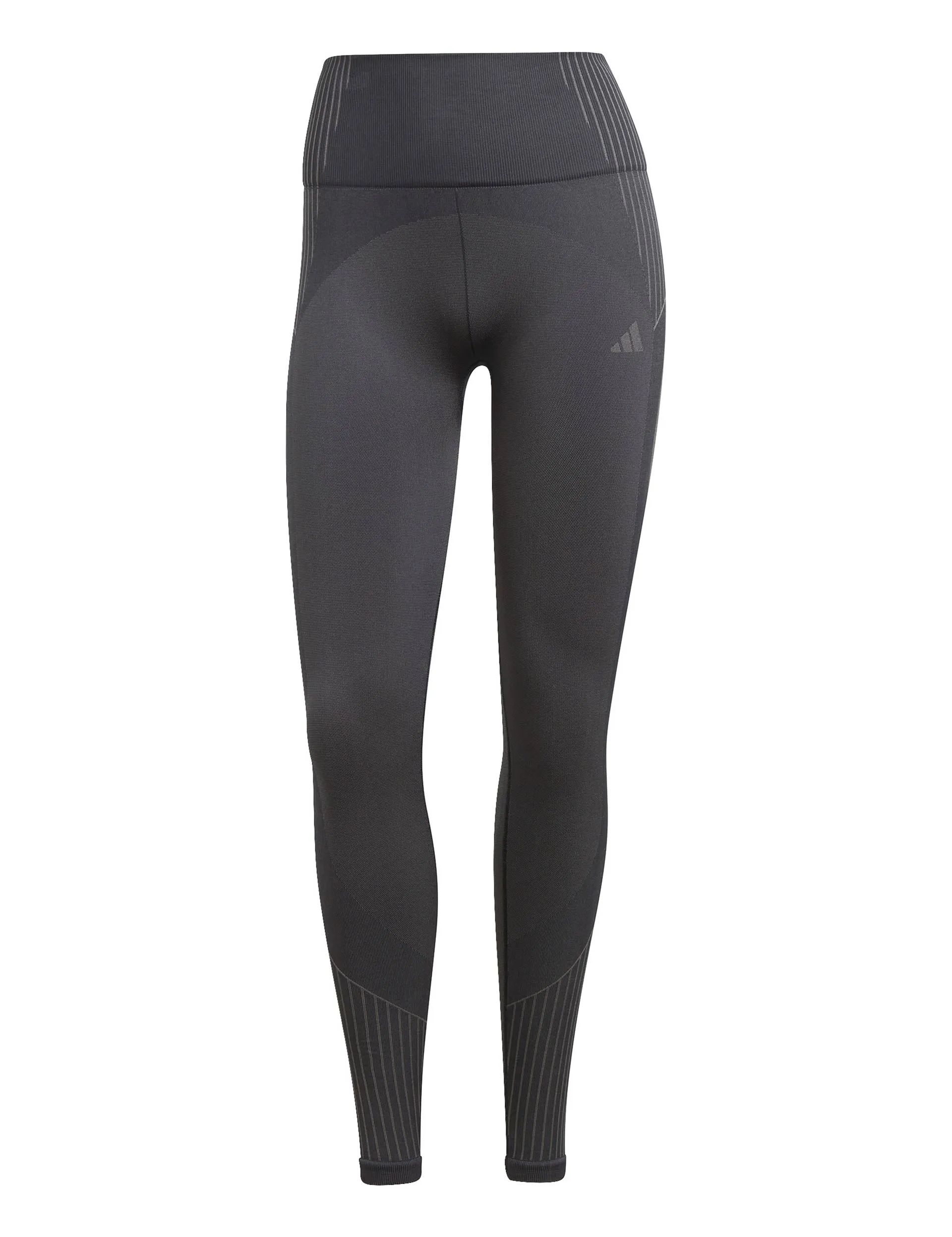 Seamless Branded 7/8 Leggings - Black