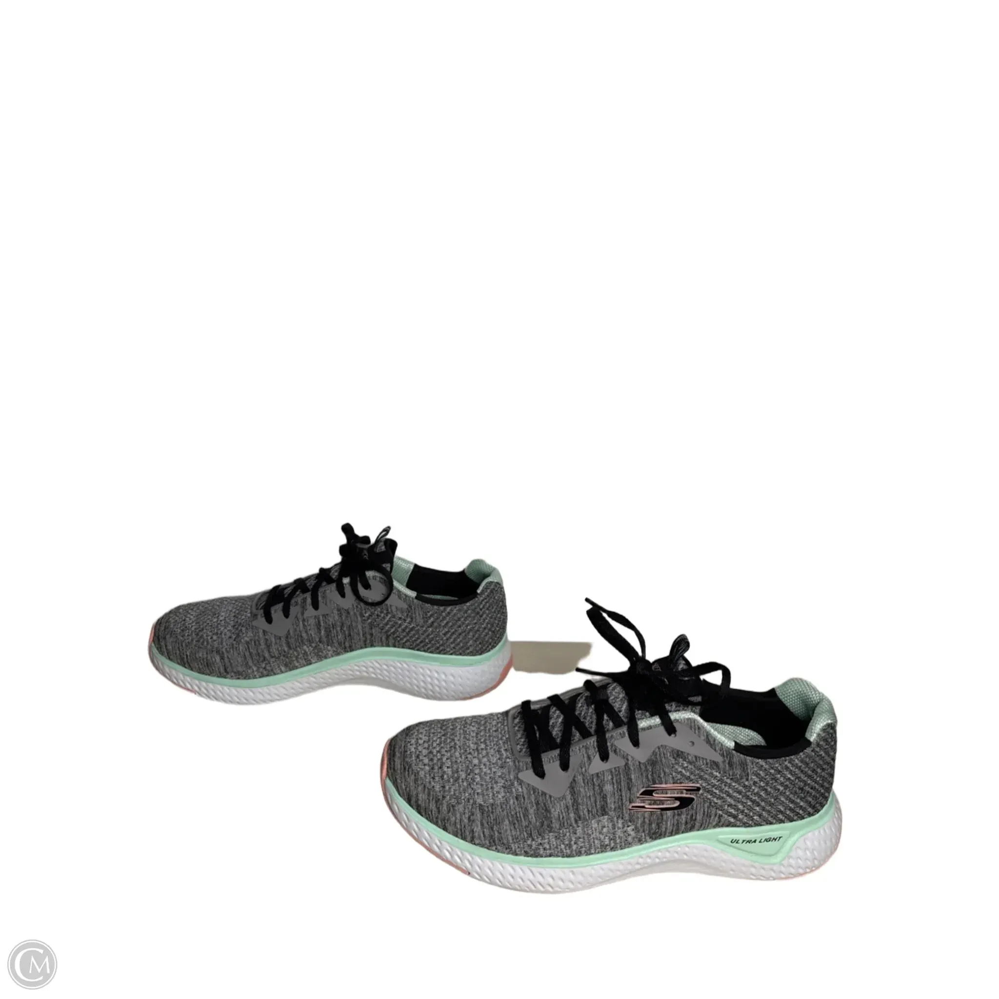 Shoes Athletic By Skechers In Grey, Size: 11