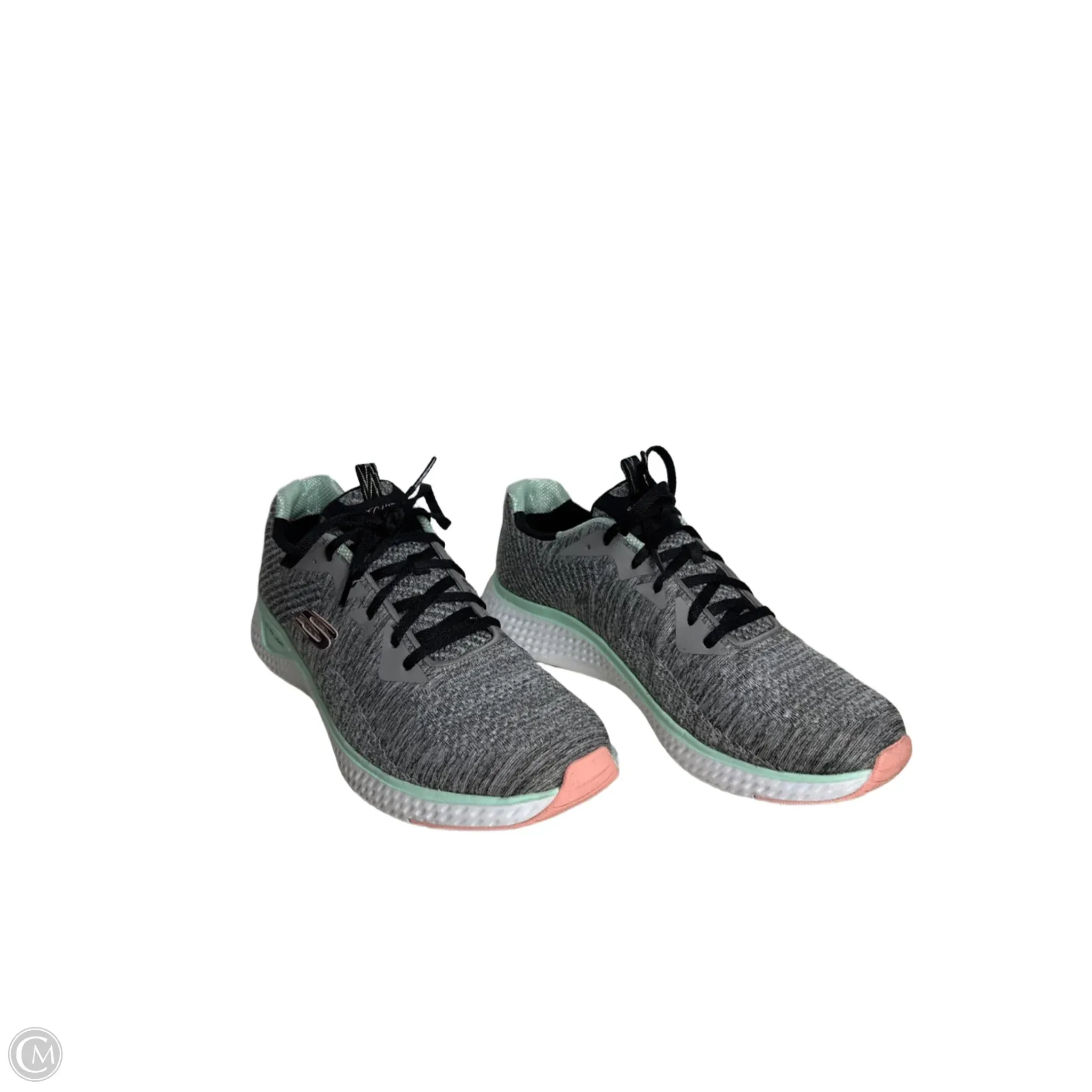 Shoes Athletic By Skechers In Grey, Size: 11