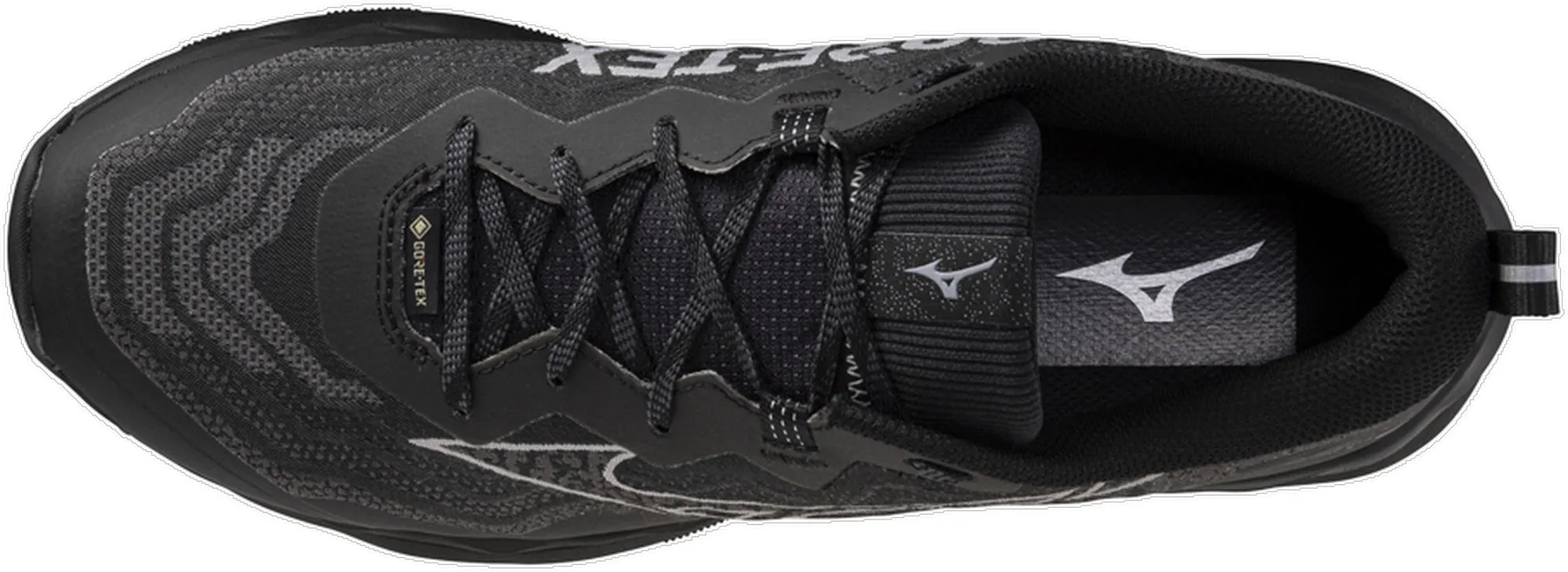 Shoes Mizuno Mizuno Wave Daichi 9 GORE-TEX Mens Trail Running Shoes - Black