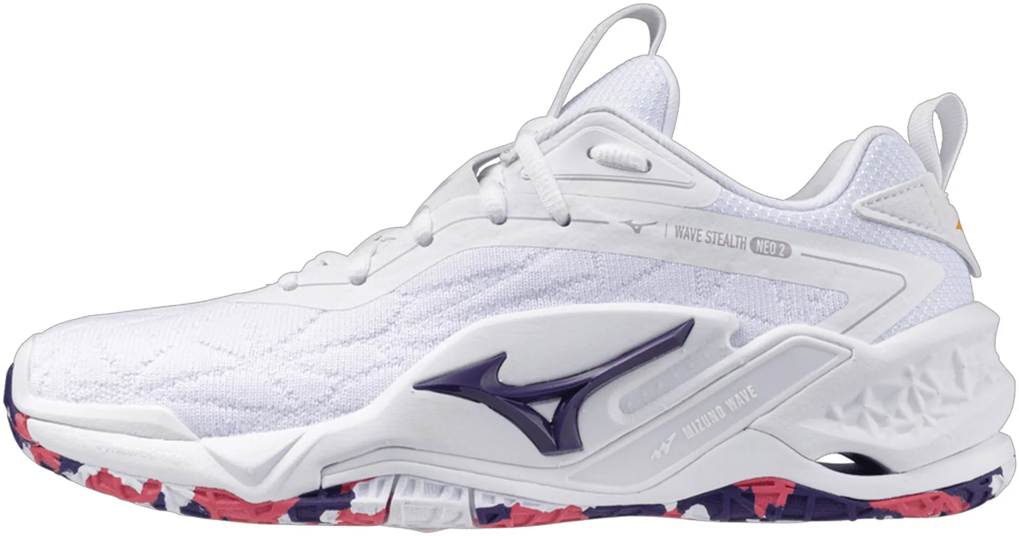 Shoes Mizuno Mizuno Wave Stealth Neo 2 Womens Netball Shoes - White