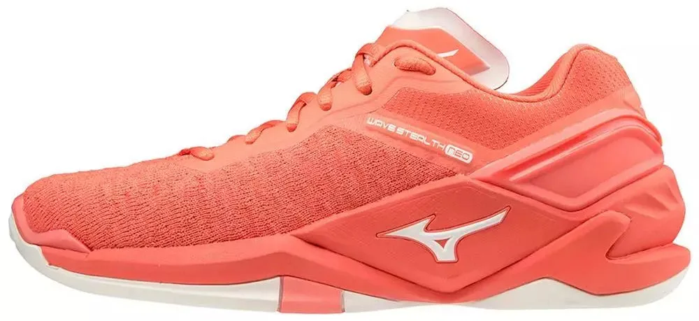 Shoes Mizuno Mizuno Wave Stealth Neo Womens Netball Shoes - Orange