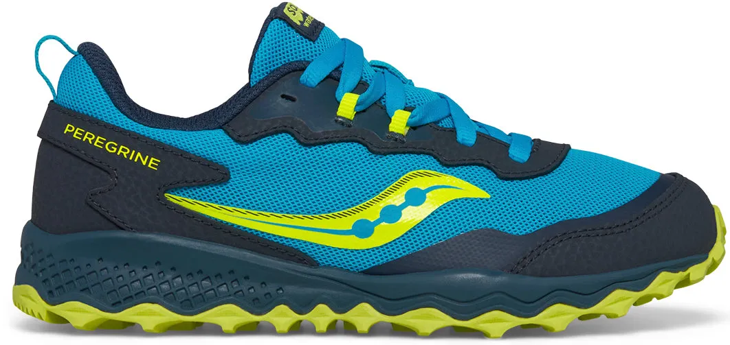 Shoes Saucony Saucony Peregrine KDZ Junior Trail Running Shoes - Blue