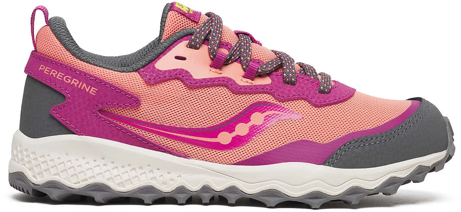 Shoes Saucony Saucony Peregrine KDZ Shield Junior Trail Running Shoes - Pink