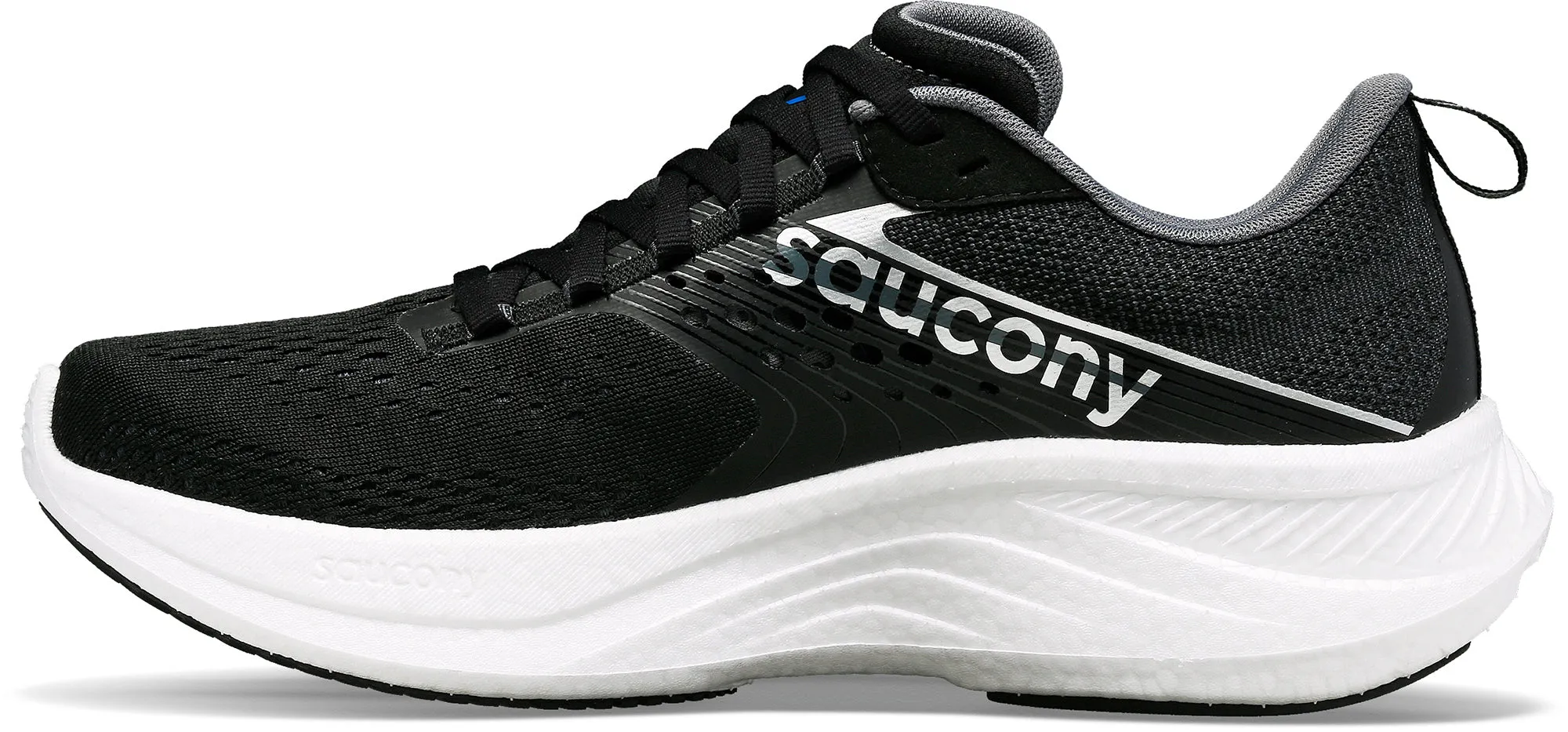 Shoes Saucony Saucony Ride 17 Mens Running Shoes - Black