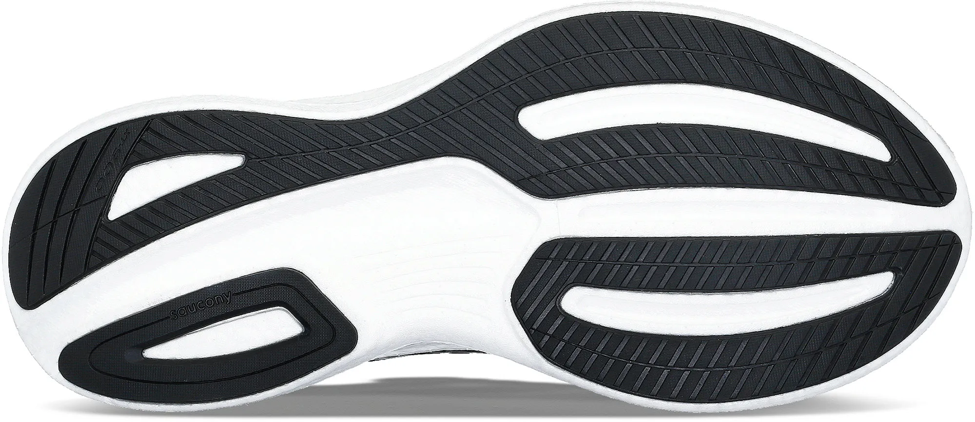Shoes Saucony Saucony Ride 17 Mens Running Shoes - Black