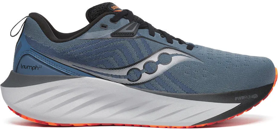 Shoes Saucony Saucony Triumph 22 Mens Running Shoes - Blue