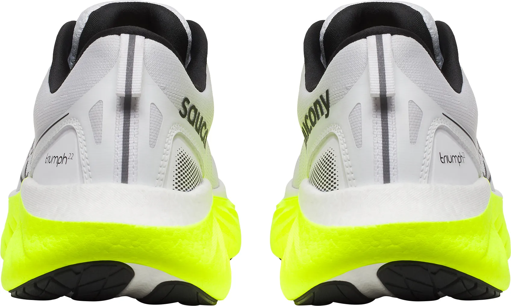 Shoes Saucony Saucony Triumph 22 Mens Running Shoes - White