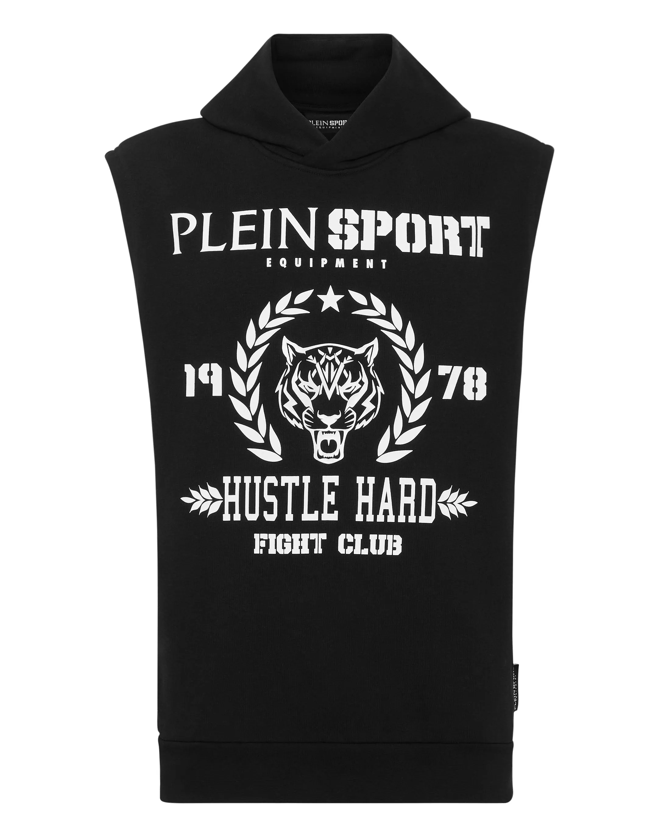 Sleeveless Hoodie sweatshirt Tiger