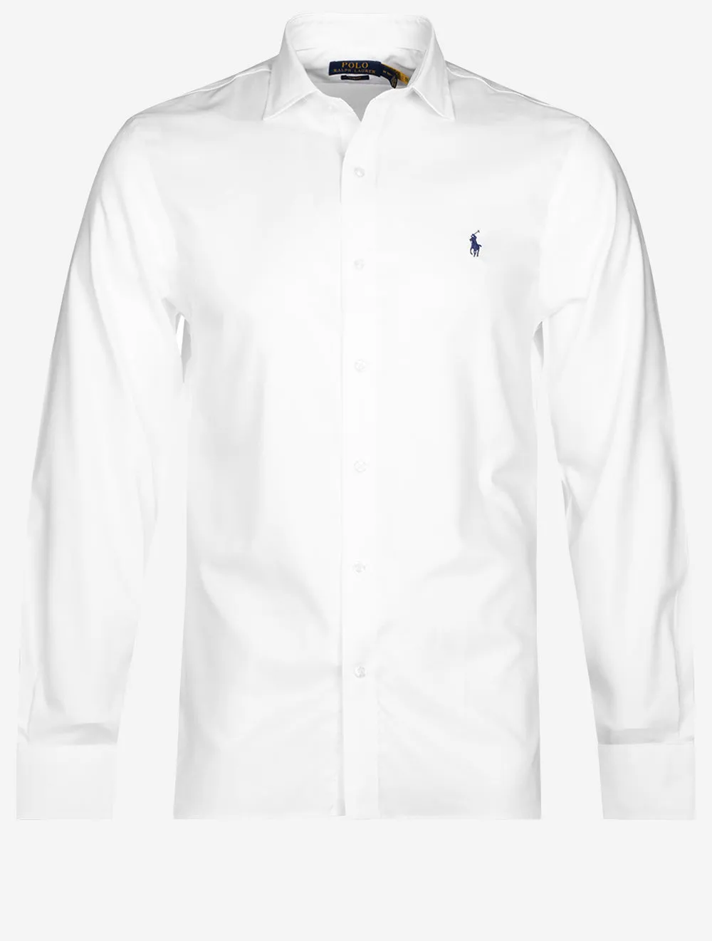 Slim Plain Dress Shirt White