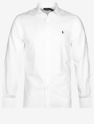 Slim Plain Dress Shirt White