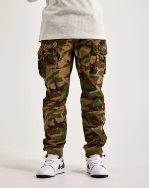 Smoke Rise Utility Peach Nylon Cargo Pants