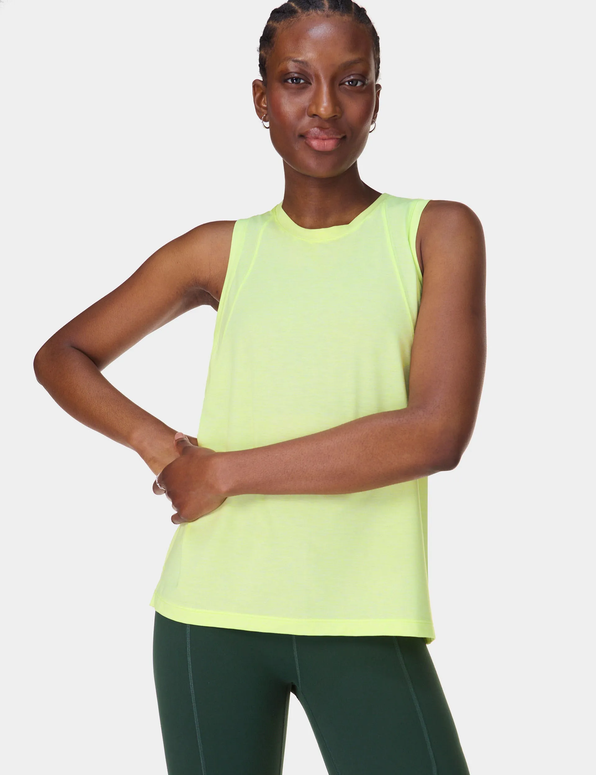 Soft Flow Studio Vest - Pomelo Green