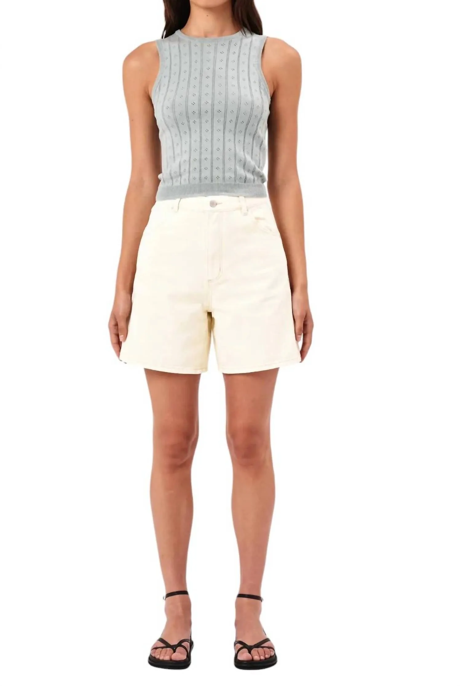 Super Mirage Shorts In Buttercream
