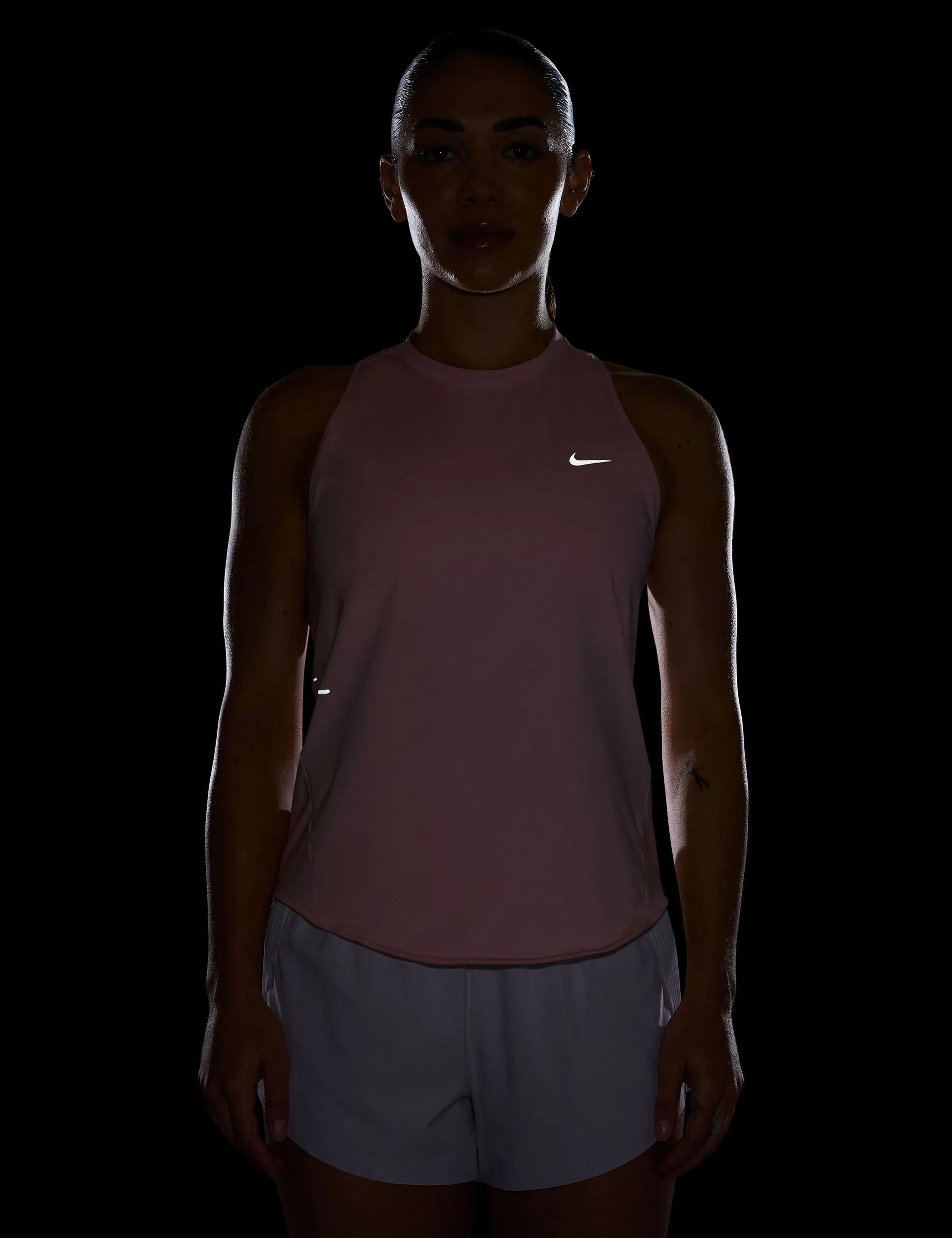 Swift Dri-FIT Running Tank Top - Atmosphere/Reflective Silver
