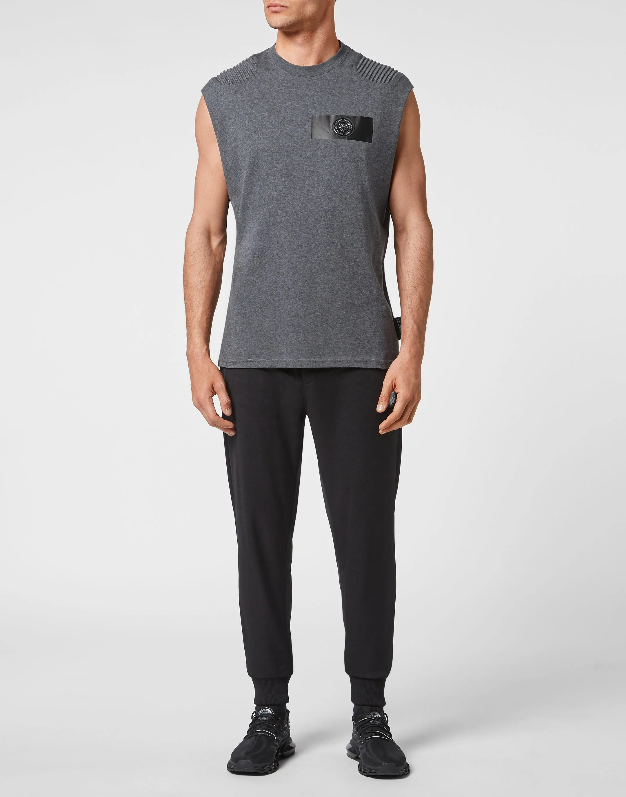 T-shirt Round Neck Sleeveless