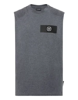 T-shirt Round Neck Sleeveless