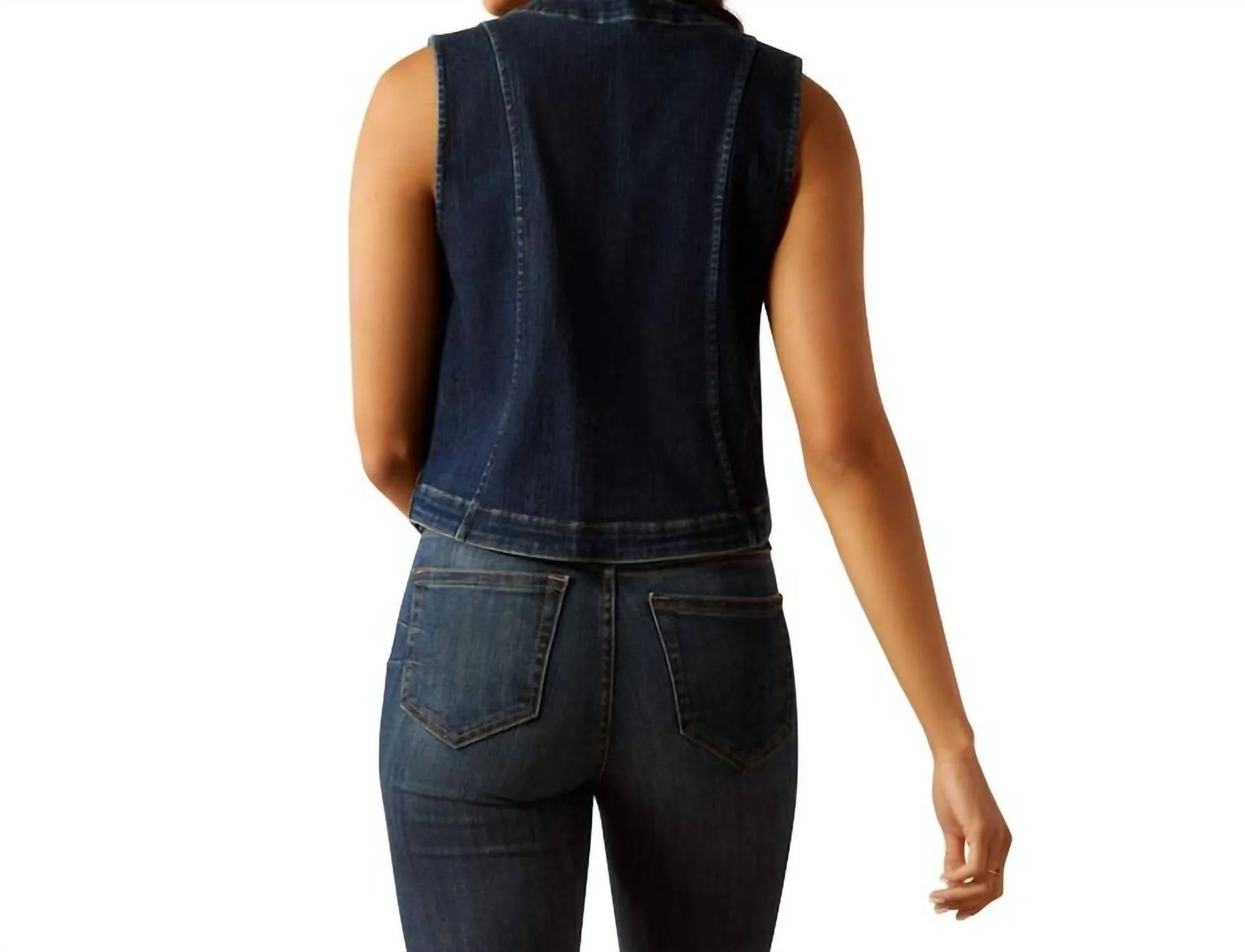 Tailored Vest In Midnight