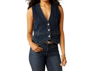 Tailored Vest In Midnight