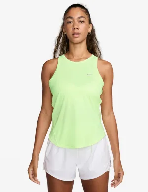 Tempo Dri-FIT Running Tank Top - Barely Volt/Reflective Silver