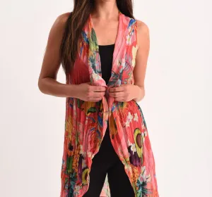 The Hawaiian Escape Vest In Multi