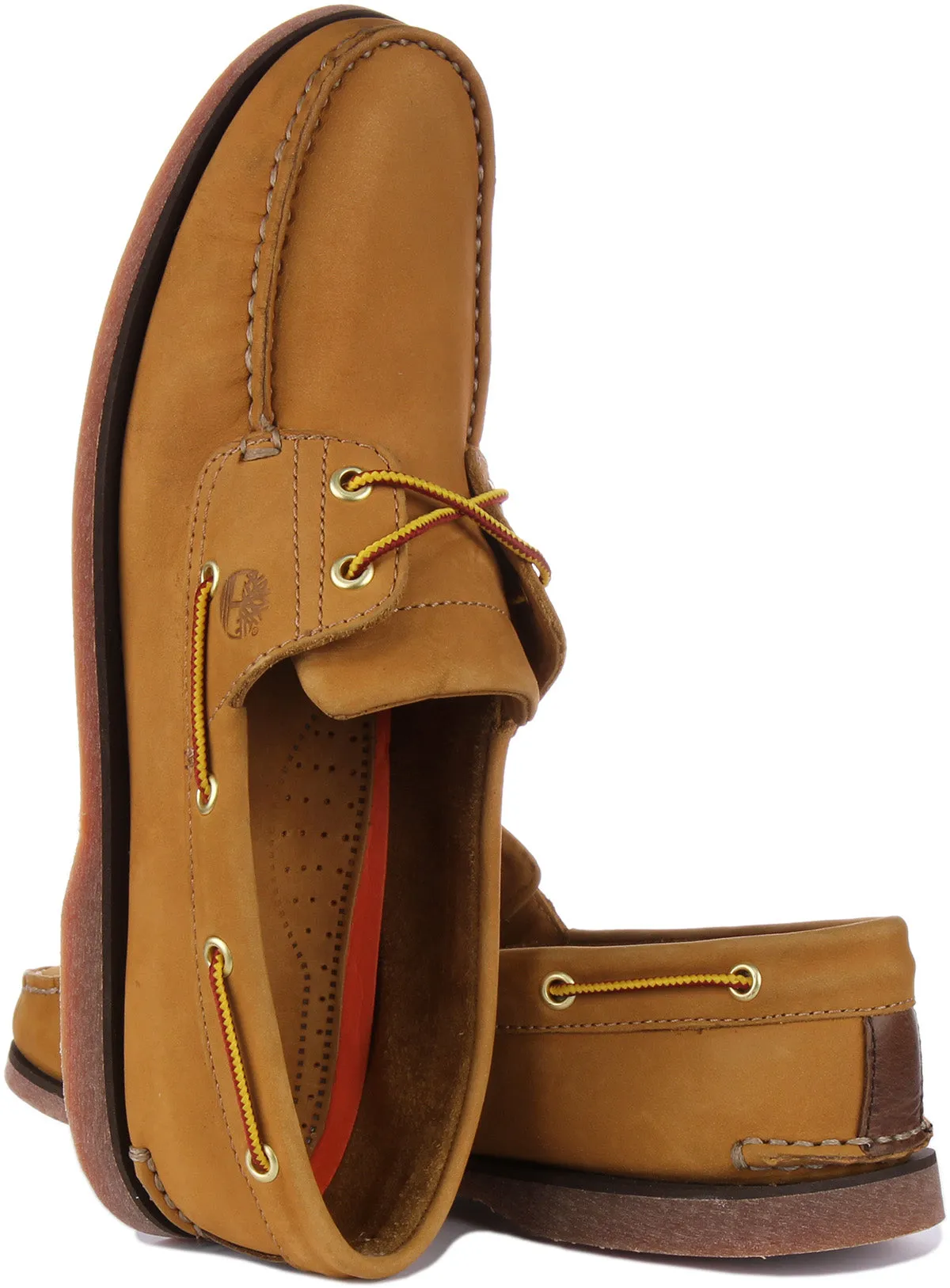 Timberland A5X8W Classic Boat Shoes In Wheat For Men Shoes Timberland