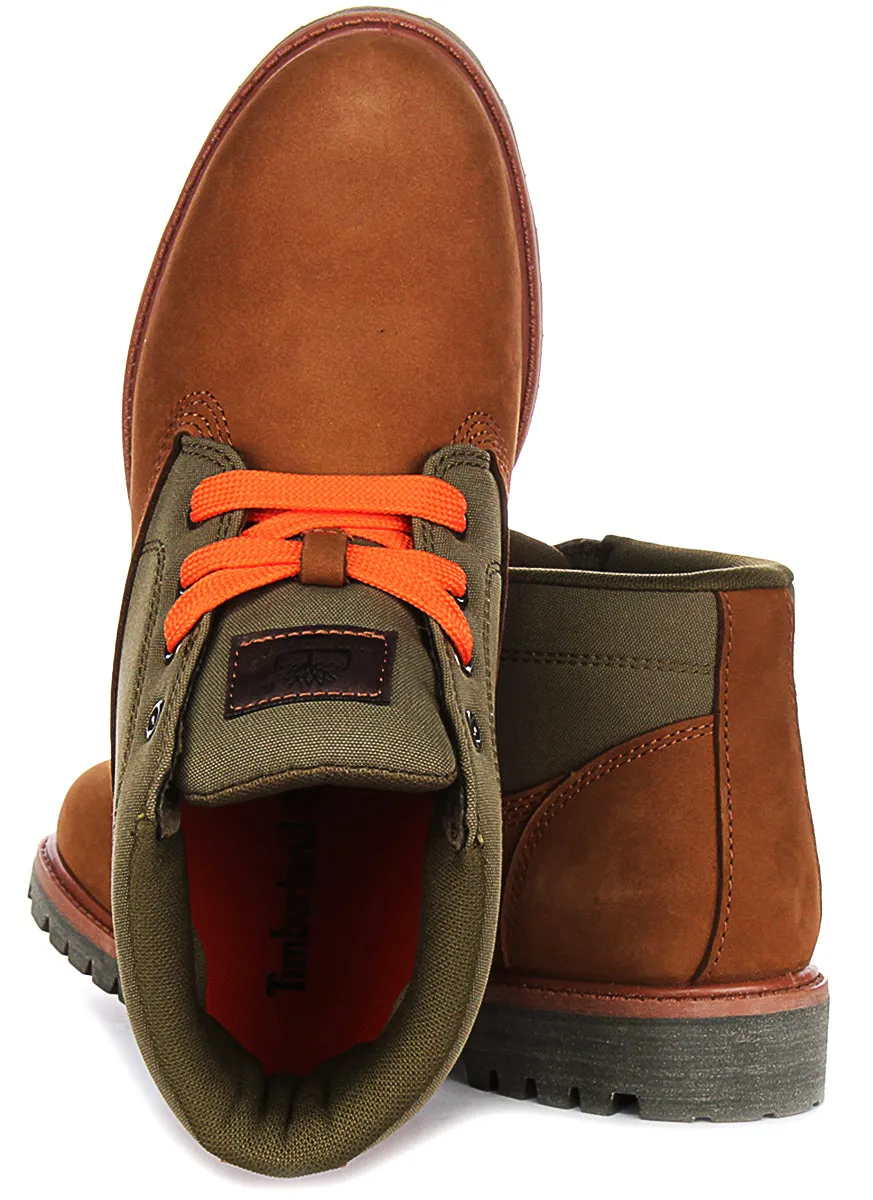 Timberland Larchmont A431H In Brown Green For Men Shoes Timberland