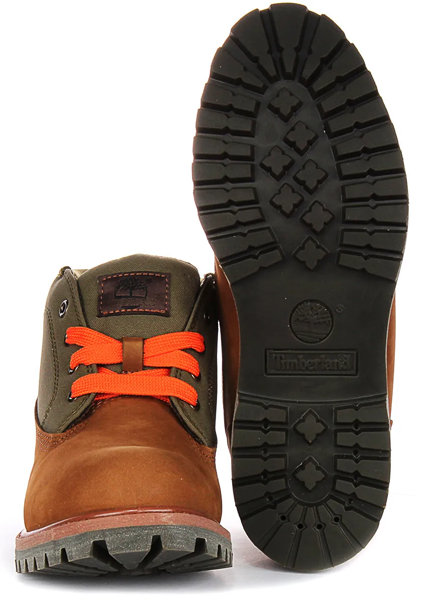 Timberland Larchmont A431H In Brown Green For Men Shoes Timberland