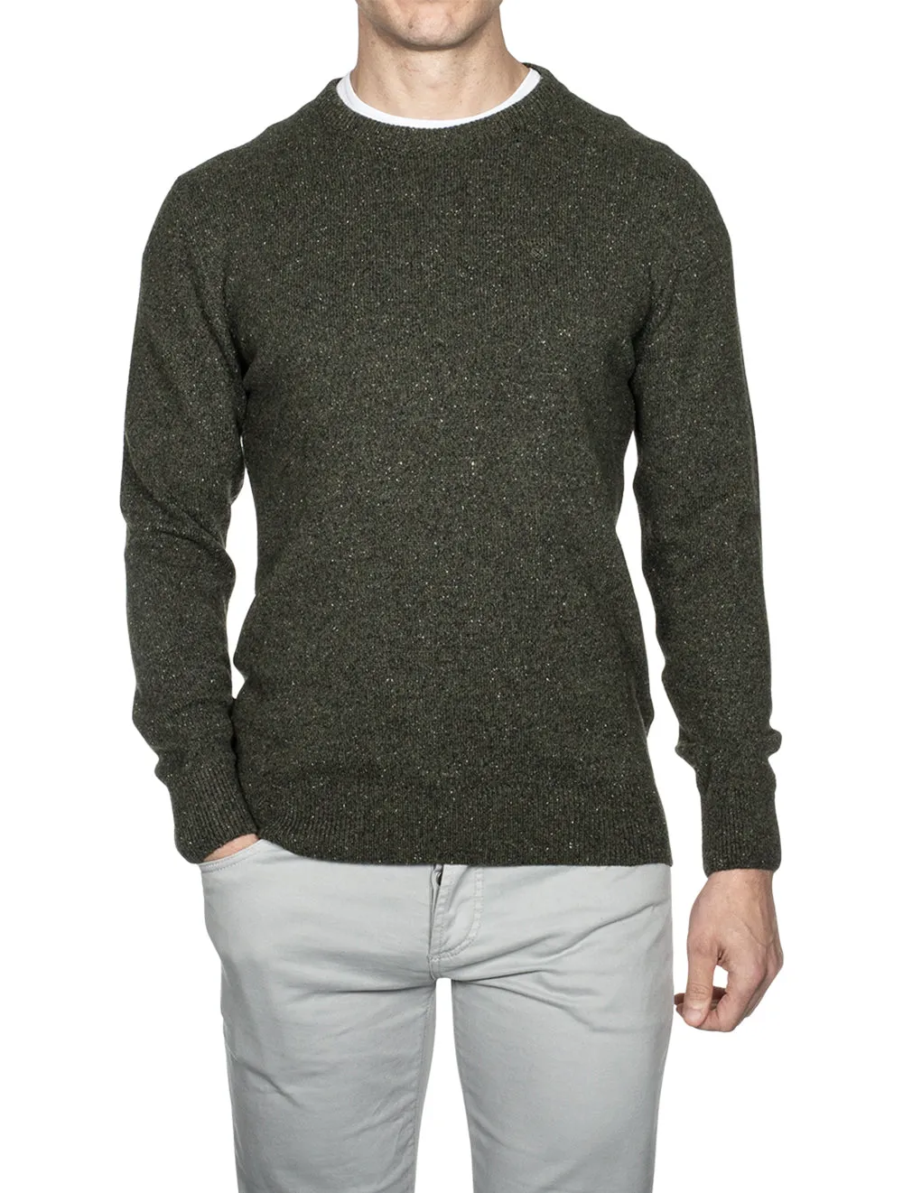 Tisbury Crew Sweater Green