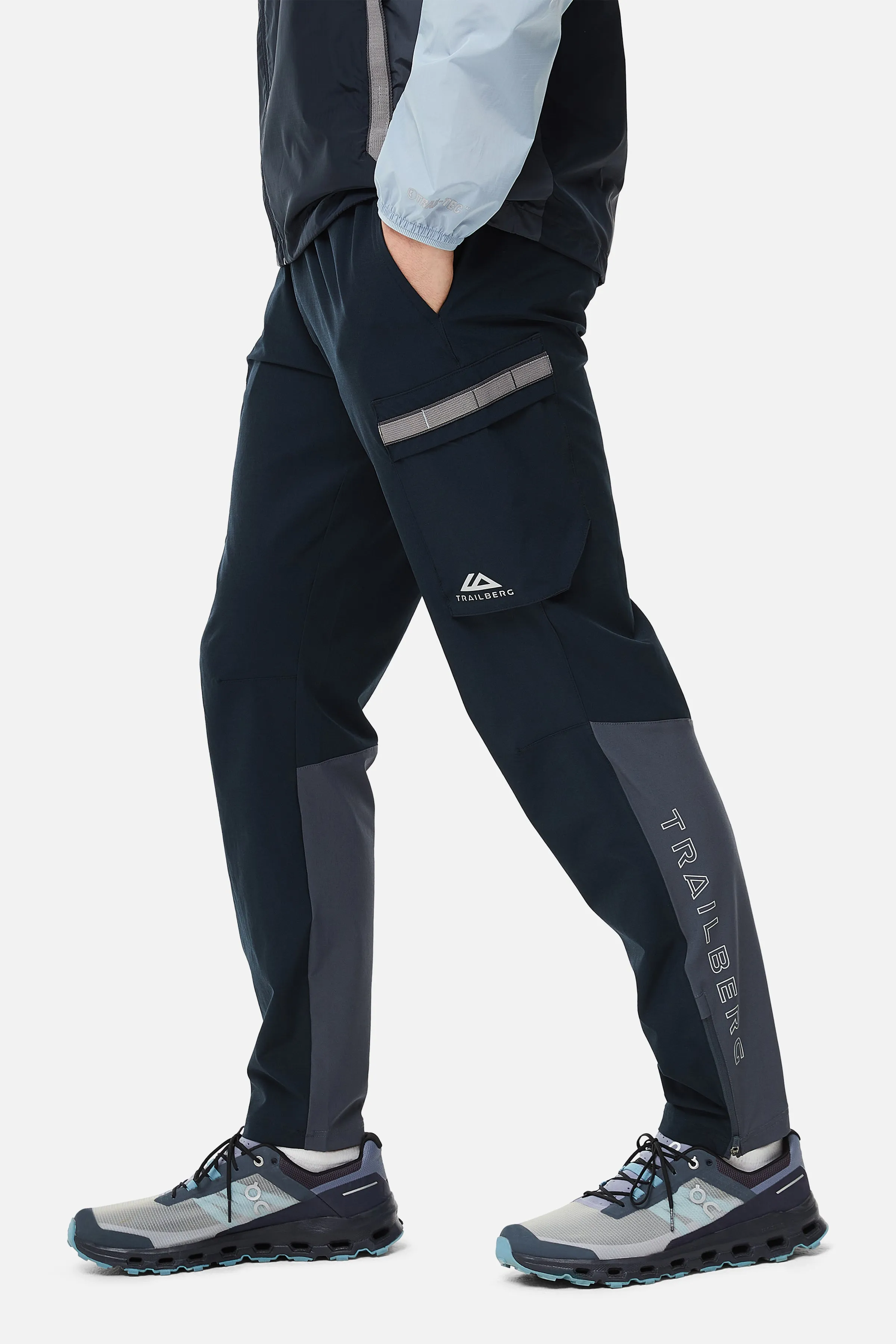 Trailberg Triathlon Pant - Navy / Blue Fog