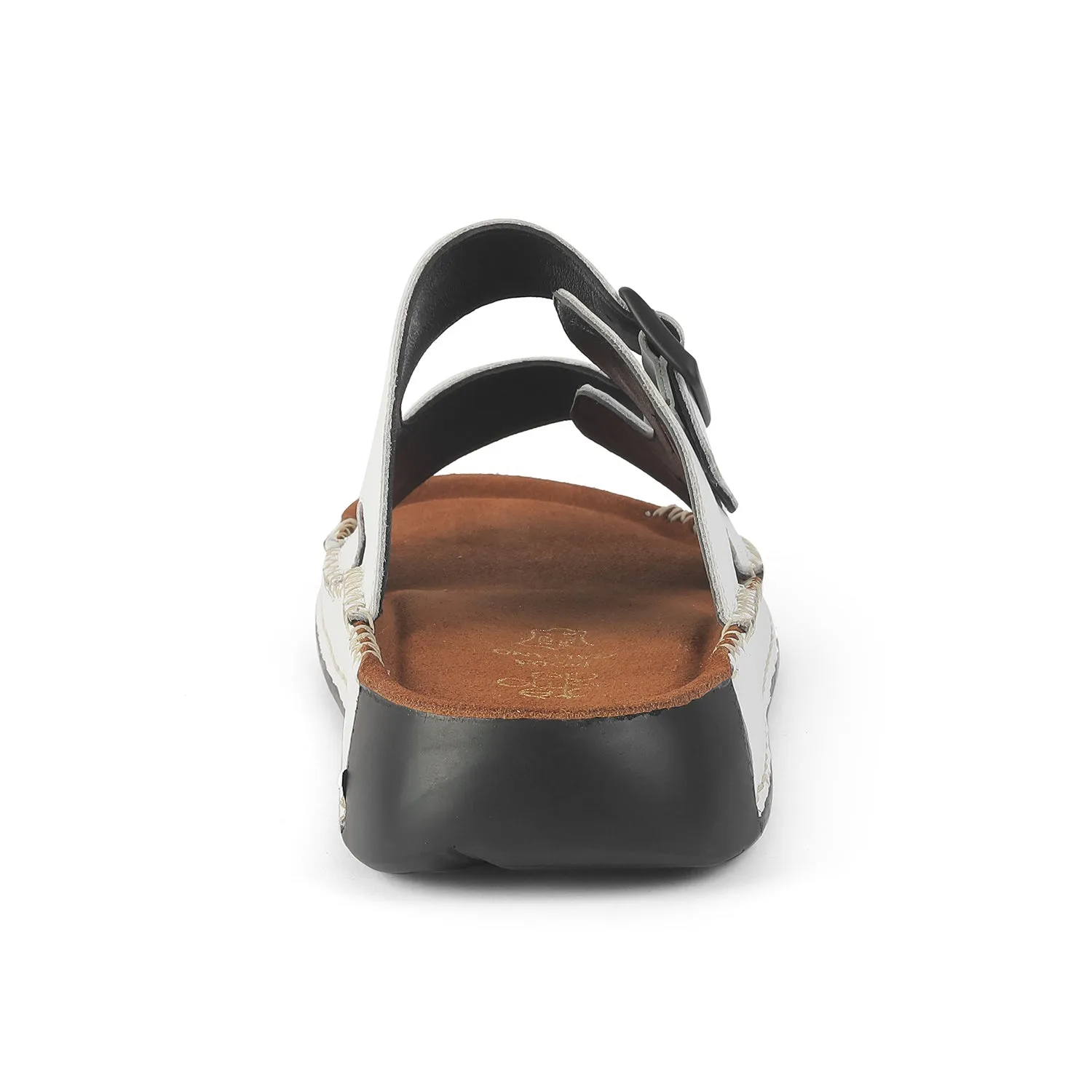 Tresmode Hagri White Men's Sandals