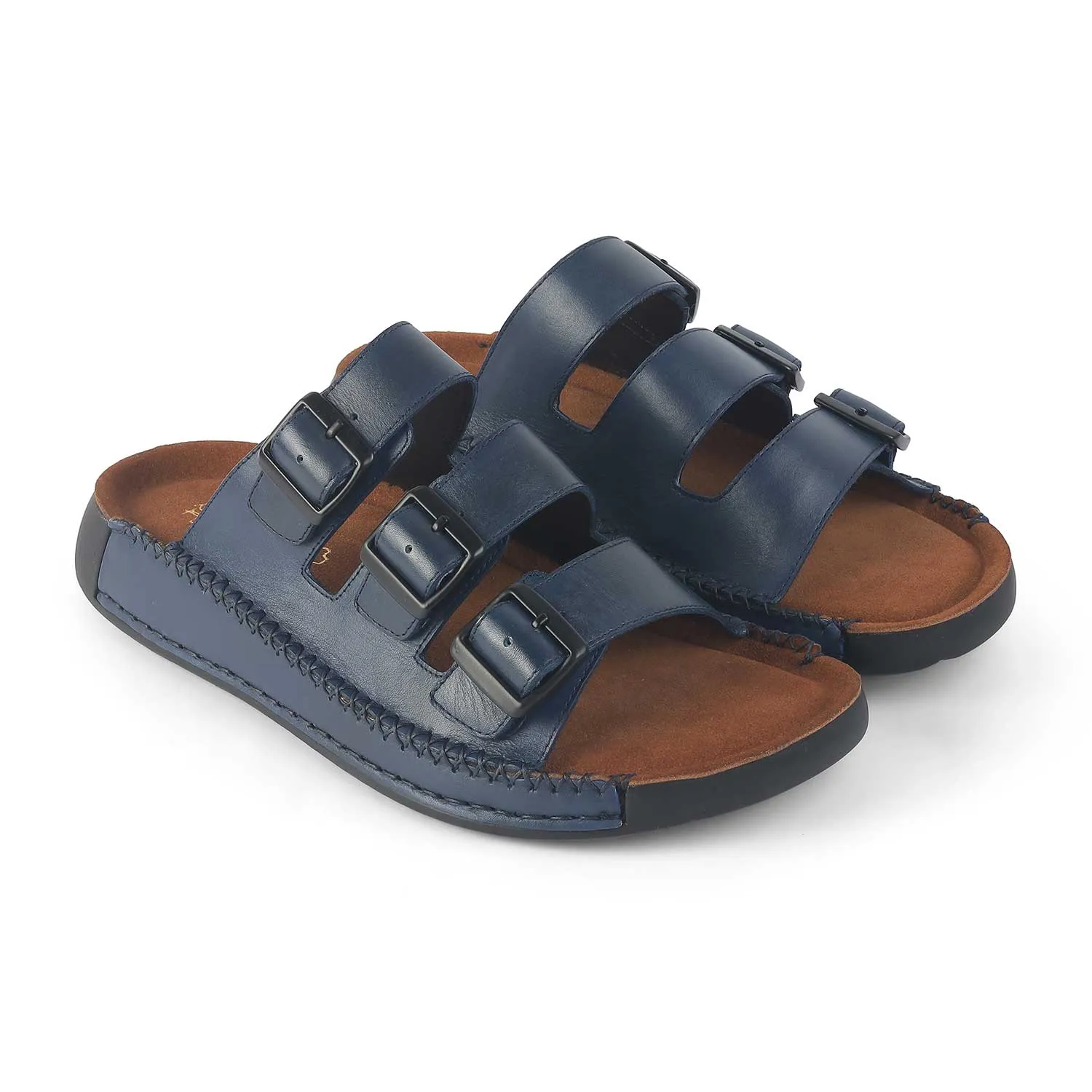 Tresmode Jagri Blue Men's Sandals