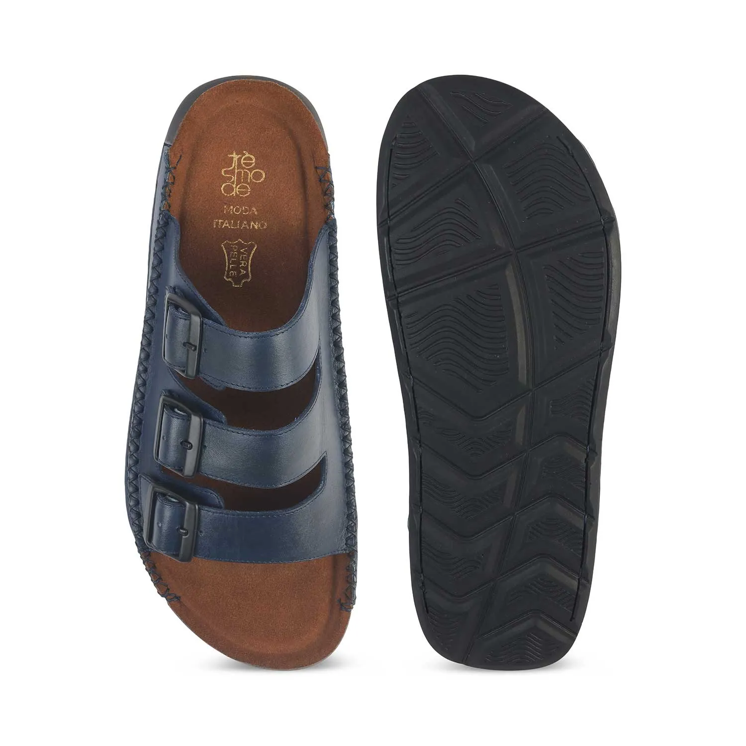 Tresmode Jagri Blue Men's Sandals