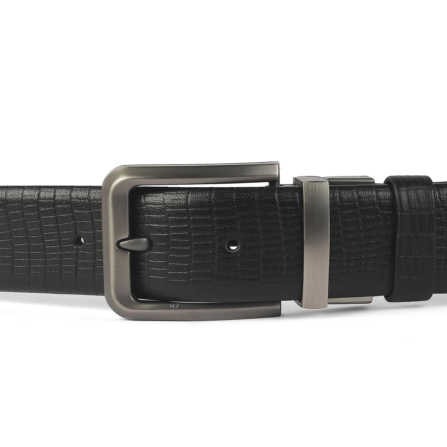 Tresmode Ver Black Men's Leather Belt