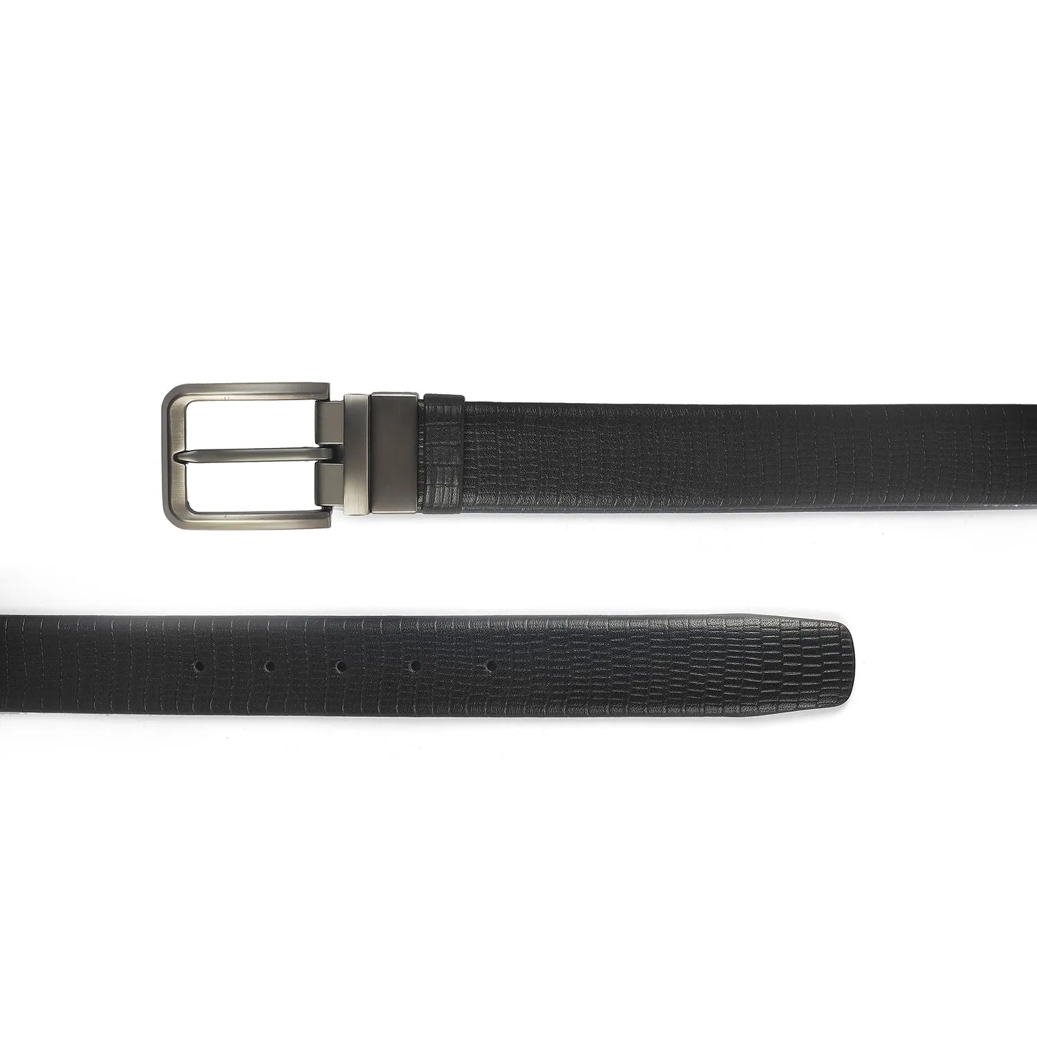 Tresmode Ver Black Men's Leather Belt