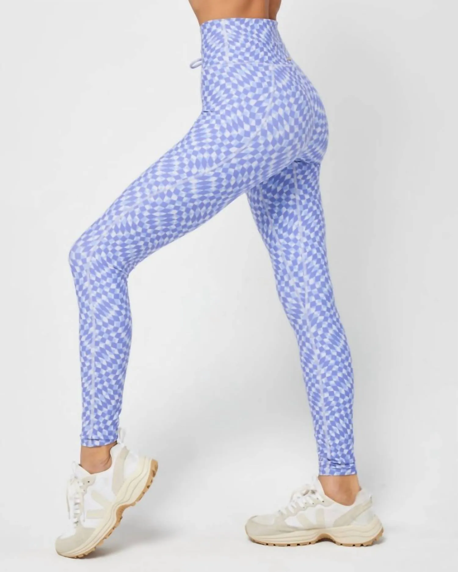 Turner Leggings In Blue Heatwaves