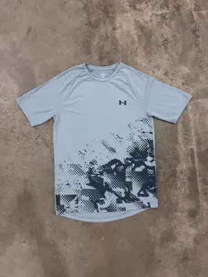 Under Armour Tech Fade T Shirt -  Harbour Blue
