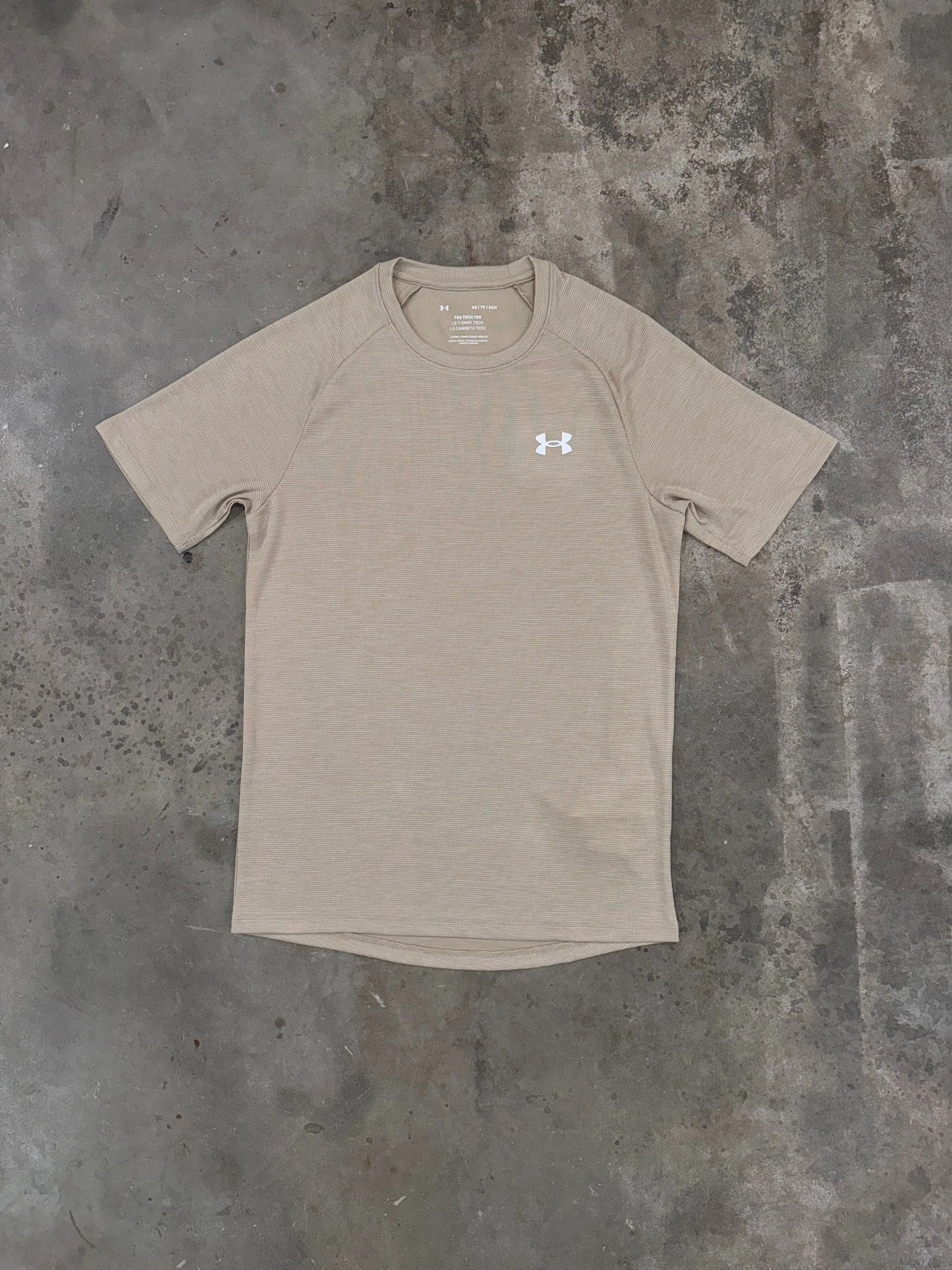Under Armour Textured T Shirt - Brown