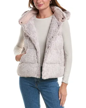 Unreal Fur Close Knit Vest