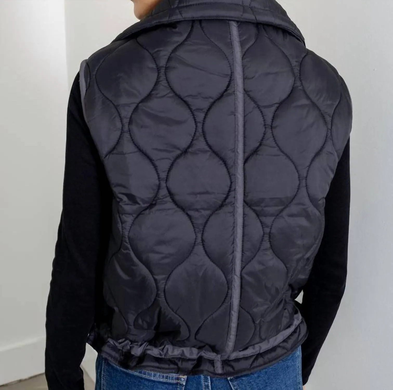 Valky Ladies Vest In Black