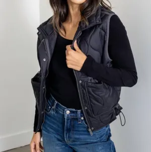 Valky Ladies Vest In Black