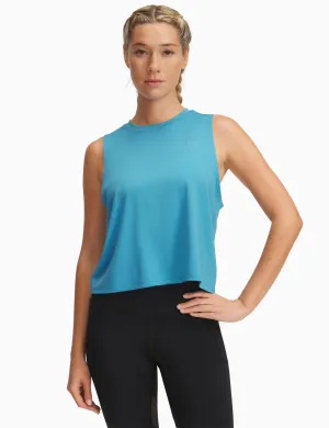 Vanish Energy Crop Tank - Ether Blue