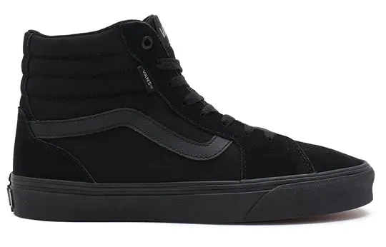 VANS MEN'S FILMORE HI BLACK SHOES