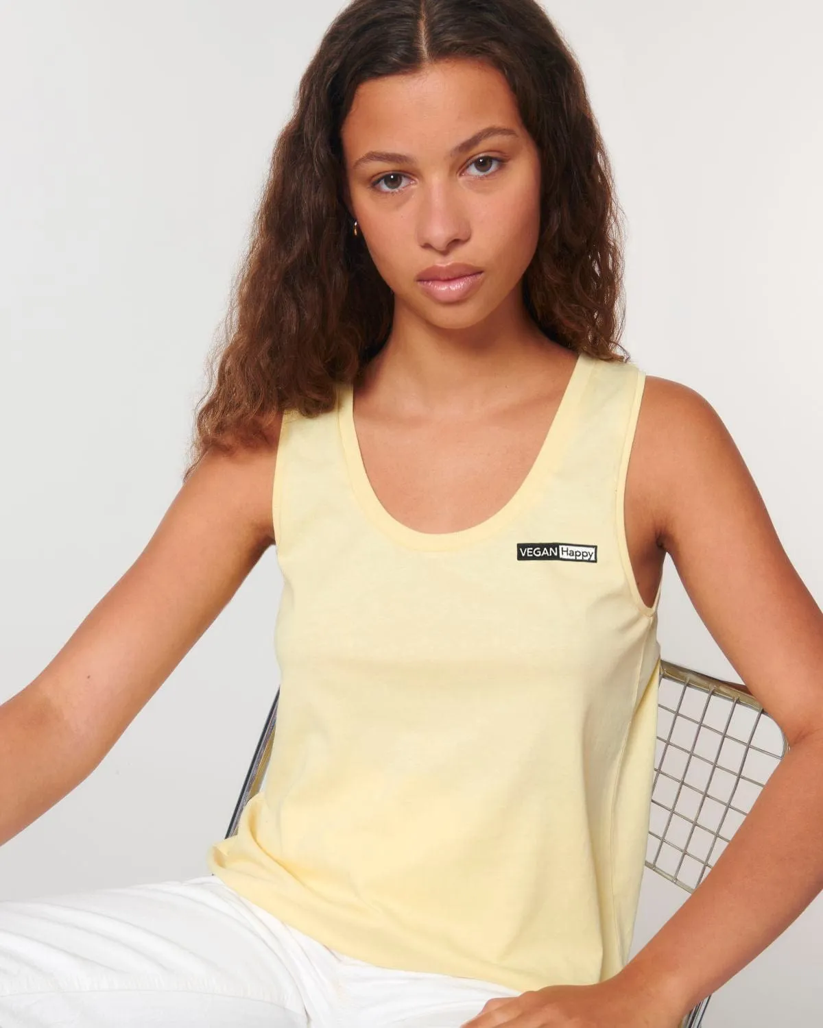 Vegan Women's Minter Vest Tee | Multiple Colours