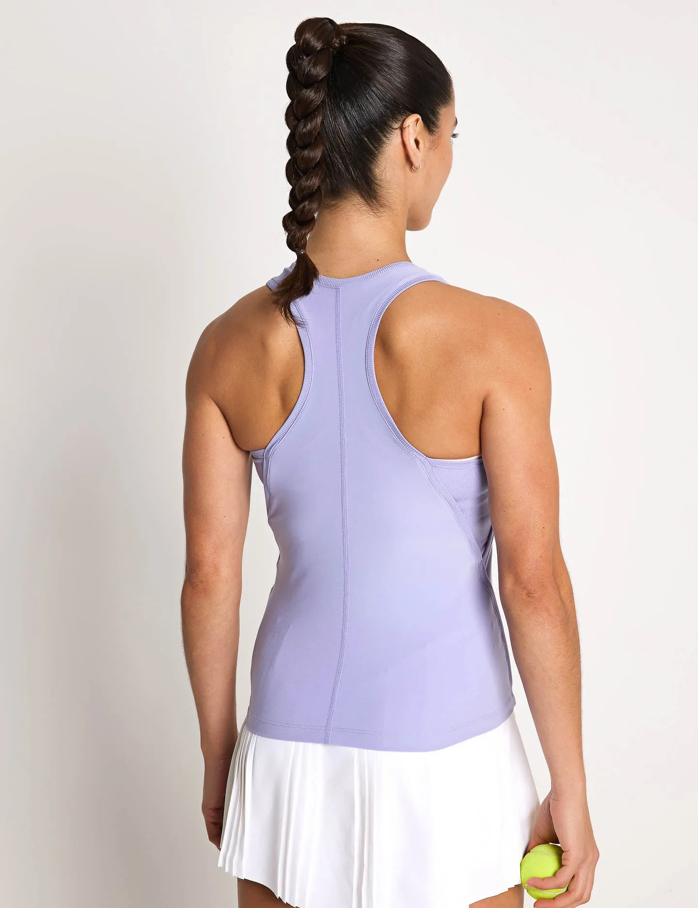 Victory Dri-FIT Tennis Tank Top - Lilac Ice/White